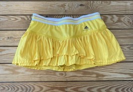 Adidas Stella McCartney Women’s Pleated Skort Size 40L Yellow - $19.70