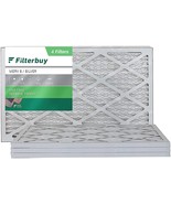 Filterbuy 20x30x1 Air Filter MERV 8, Pleated HVAC AC Furnace Filters 4-Pack - £44.81 GBP