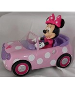 Minnie&#39;s Roadster Pink Polka Dot Plastic Convertible With Remote #32944 - $30.18 CAD