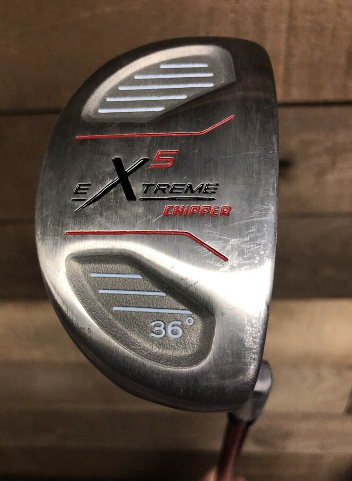USED RH Mens Extreme 5 Chipper Golf 35 inch 36 Degree Steel Shaft 48-YCSW - $68.55
