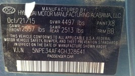 SONATA    2016 Fuse Box Cabin 1037085061Fusebox Only, No Wiring Harness - $59.70