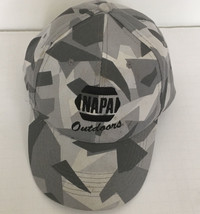 Napa know how outdoors gray camo hat  adjustable auto store  promotional cap - £15.23 GBP