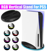 RGB Dock Host Mount Bracket Base Vertical Stand for PS5 Game Console Acc... - £31.16 GBP