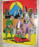 Batman &amp; Villains Playskool Wooden Puzzle- DC Comics- 1976 - £8.79 GBP