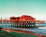 Postcard 1950s Pier 14 Restaurant and Lounge Myrtle Beach South Carolina... - $10.84