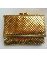 Vintage Park Lane Sidney Australia Gold-tone Mesh Wallet / Kiss-Lock Coi... - £45.16 GBP