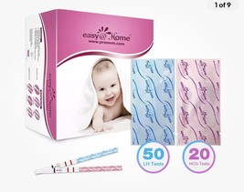 Easy@Home 50 Ovulation Test Strips and 20 Pregnancy Test Strips Combo Kit - $349.80 MXN