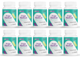 10 Pack Free Radical Flush, super anti-oxidant &amp; digestive detox-60 Capsules x10 - £218.84 GBP