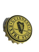Vintage Guinness Extra Stout Hard Plastic Bottle Opener - Hand Held 3&quot; Diameter - £11.81 GBP