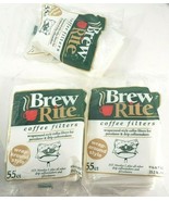 Brew Rite Rockline WrapAround Style Percolator Coffee Filters 55Ct- 2pk ... - $4.08 CAD