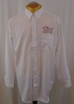 RM Classic Cars Company Long Sleeve 17-34/35 XL Tall Logo Dress Shirt - £7.66 GBP