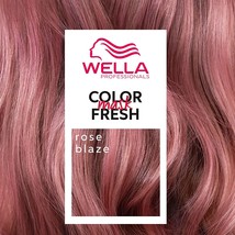 Wella Professional Color Fresh Masks, Rose Blaze image 8