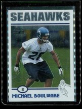 2004 Topps Chrome Rookie Football Card #188 Michael Boulware Seattle Seahawks - £3.69 GBP