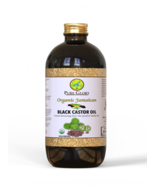 Organic Jamaican Black Castor Oil (PURE GLORY) (8oz Glass Bottle)  - £19.61 GBP