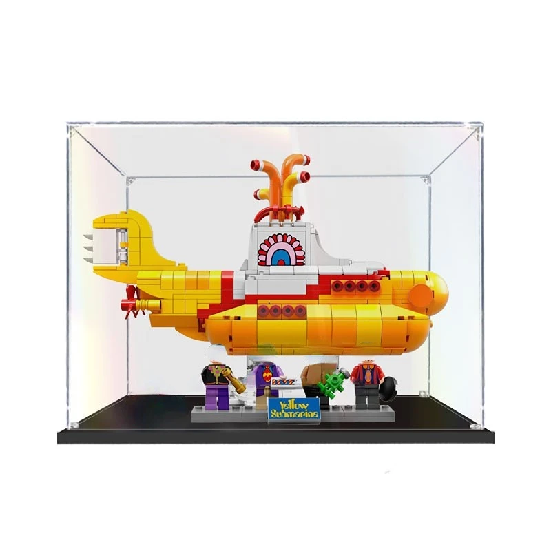 30 x 20 x 25cm 2mm 3mm Assembly Acrylic Display Box for 21306 Yellow Submarine - £51.47 GBP+