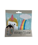 Demdaco Socks Girls  18 - 36 months Unicorn & Rainbow Knee Socks Story Time  - $9.10
