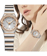 Luxury Women Watches Black Ceramic Waterproof Quartz Wristwatch Gift - $85.36 CAD+