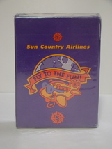 Airline Collectibles - (1990&#39;s) SUN COUNTRY AIRLINES - Playing Card Deck... - $35.00