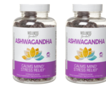 Lot of 2 Wellness Garden Ashwagandha Gummies Stress Relief Dietary Suppl... - $48.99