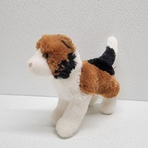 Douglas Cuddle Toys Cat Plush Calico 6&quot; Stuffed Animal Brown White Black - £8.48 GBP
