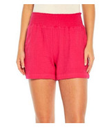 THREE DOTS DOUBLE GAUZE SHORTS FUCHSIA ASST SIZES ALS0889S BRAND NEW - $8.99