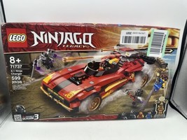 LEGO 71737 Ninjago X-1 Ninja Charger 2021 599pcs New &amp; Sealed - MINOR BO... - $85.88