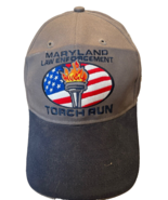 Cap 2009 Maryland Torch Run Law Enforcement Hat Baseball Strapback - $12.97