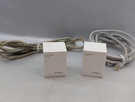 2 x TP-LINK AV600 GIGABIT POWERLINE ADAPTER TL-PA6010 + Cables Works - $17.99