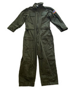 Trooper Boys Military Flight Suit Green Size Large (10-12) - £28.54 GBP