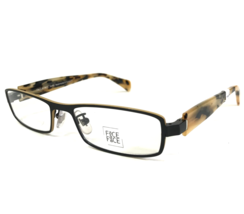 Face a Face Eyeglasses Frames DENIM 2 9311 Black Clear Brown Tortoise 49-18-130 - $186.79