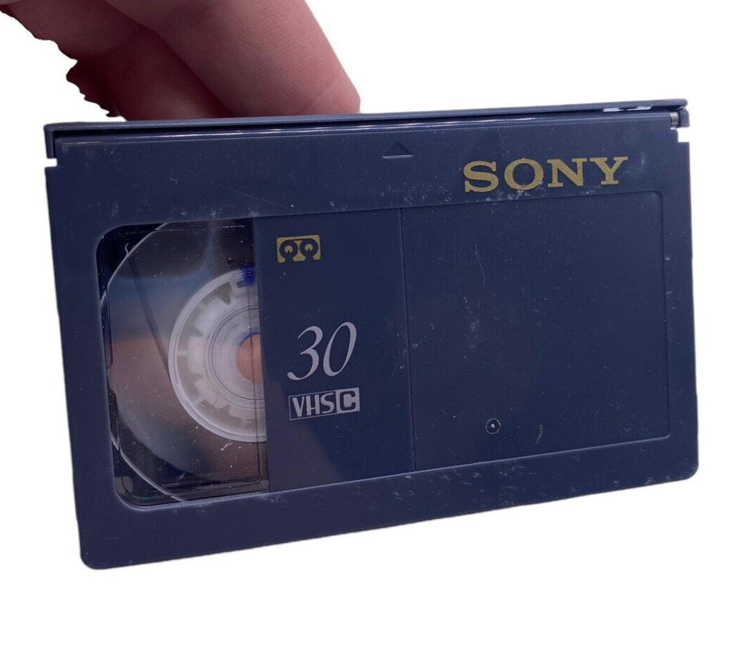 Sony VHS-C 30 Video Tape Camcorder - $7.69