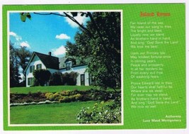Postcard Island Hymn Anne Of Green Gables Lucy Maud Montgomery - £3.10 GBP