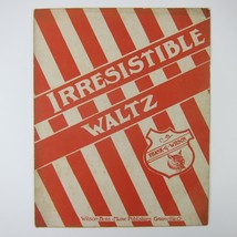 Sheet Music Irresistible Waltz Wilson Brothers Greenville Ohio Antique 1913 RARE - £39.14 GBP