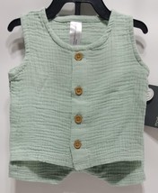 Modern Moments by Gerber Baby Boy Top and Short Outfit Set, Green Size 18M - £12.45 GBP