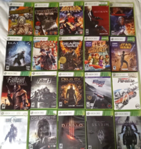Lot of 20 Assorted XBox 360 Video Games - UNTESTED - £60.29 GBP