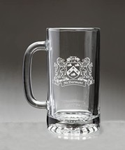 McDermott Irish Coat of Arms Beer Mug with Lions - $28.00