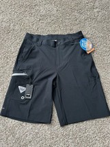 Columbia PFG Shorts Mens 30 Black Terminal Tackle Bottle Opener UPF 50 Fishing - $30.84