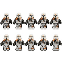 10pcs Utapau Airborne Troopers Star Wars The 2nd Airborne Company Minifigures - £18.87 GBP