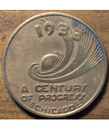 1933 A Century of Progress Chicago World&#39;s Fair Good Luck Horseshoe Clov... - $467.05 MXN