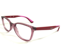 Ray-Ban Kids Eyeglasses Frames RB1586 3777 Clear Pink Burgundy Red 47-16-130 - £36.57 GBP