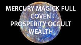 50X COVEN CAST MERCURY WEALTH PROSPERITY KNOWLEDGE PLANETARY MAGICK Cassia4 image 2