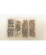 Lot Mixed Glass, Wood, Beads Charms Spacers Jewelry Making Supplies Piec... - $367.86 MXN