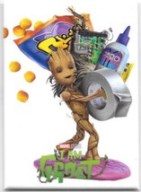 Guardians of the Galaxy Groot Carrying Duct Tape Refrigerator Magnet NEW UNUSED - £3.07 GBP