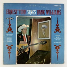 Ernest Tubb – Ernest Tubb Sings Hank Williams Vinyl LP Record Album DL-74957 - £7.82 GBP