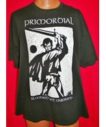 PRIMORDIAL 2011 Bloodied Yet Unbowed T-SHIRT 2XL Doom Black Celtic Heavy... - $59.39