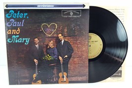 Peter, Paul and Mary Vitaphonic Stereo Gold Label 1962 WS 1449 Warner LP Record - £5.51 GBP