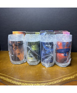 NEW Set 4 2008 BURGER KING STAR TREK COLLECTIBLE GLASSES UHURA KIRK SPOC... - $25.65 CAD