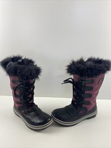 Sorel Tofino II Pink/Black Waterproof Insulated Lace Up Snow Boots Womens Size 6 - £55.49 GBP