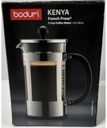 NEW BODUM Kenya 8 Cup Kitchen French Press Coffee Maker 34 Fl Oz BLK 11751-16WM  - £15.52 GBP