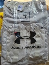 Under Armour Unisex UA Project Rock Gym Sack Training Bag Gray Matter NWT - £26.15 GBP